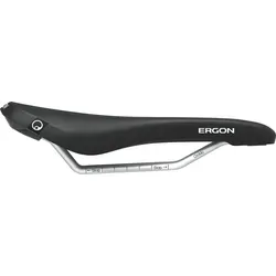 ERGON SM WOMEN Fahrradsattel black, small/medium - Fahrradsattel für Frauen, ergonomisches Design für optimalen Komfort bei langen Fahrten.