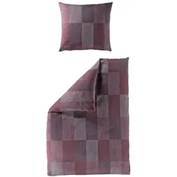 BIERBAUM Bettwäsche 4142, 2-teilig, Biber - Bettwäsche-Sets aus 100% Baumwolle, pflegeleicht und kuschelig weich. Flausch-Cotton und Biber sorgen für atmungsaktiven Komfort und ein elegantes Design für wohlige Nächte.
