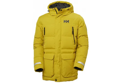 Helly Hansen M REINE PUFFY JACKET – Wasserdichte Herrenjacke - Die M REINE PUFFY JACKET von Helly Hansen bietet optimalen Schutz bei nasskaltem Wetter. Mit wasserdichter Helly Tech®-Technologie und bauschiger Synthetikisolation ist sie ideal für Outdoor-Abenteuer und den urbanen Alltag.