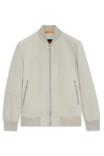 BOSS ORANGE Herren Lederjacke