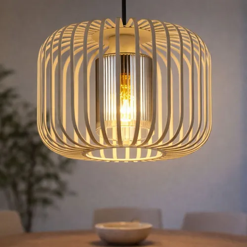 Hängelampe sandfarben - Retro Pendellampe mit rauch Glas und E27 Fassung - Kategorien: Lampen. Stilvolle Hängeleuchte aus sandfarbenem Glas und schwarzem Metall, ideal für Esstische oder Kücheninseln. Mit 806 Lumen sorgt sie für warmweißes Licht und setzt edle Akzente in jedem Raum.