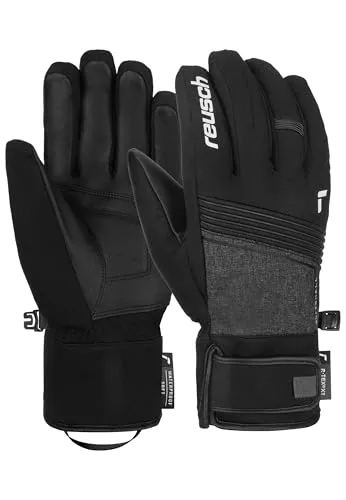 Reusch Louis R-TEX® XT Unisex Winterhandschuhe - Skihandschuhe mit R-TEX XT Technologie: wasserdicht, winddicht und atmungsaktiv für warme Hände. Ideal für Outdoor-Aktivitäten bei kaltem Wetter.