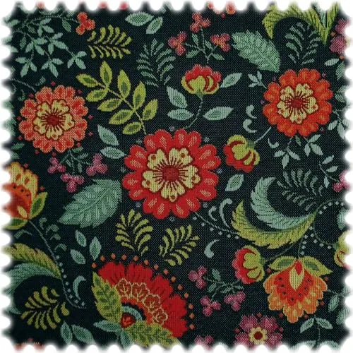 Jacquard Flachgewebe Möbelstoff Bloom