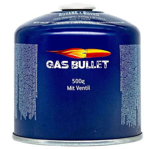 Gas Bullet Wohnmobilschutzhülle Gas Bullet Schraubkartusche blau