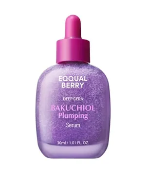 Eqqualberry Bakuchiol Plumping Serum 30 ml - Gesichtspflege mit 5000 ppm reinem Bakuchiol, ideal für empfindliche Haut. Reduziert feine Linien, verbessert die Elastizität und spendet tiefenwirksam Feuchtigkeit.