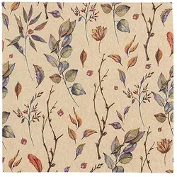 Recyclingservietten „Colored Leaves“, 33x33 cm, 2-lagig, Home Fashion®, 20 Stück