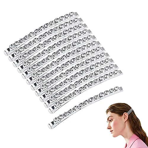 Strass Bobby Pin Set in silber von Jingying