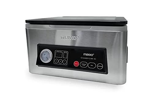 Produktbild Maxxo VM ChamberLine 40 Kammervakuumierer 4 L Profi Vakuumierer für Flüβigkeiten 72 l/min + 30 Stück Vakuumbeutel Kostenlos!