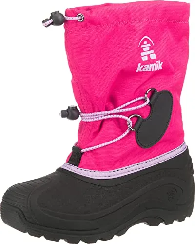Kamik Southpole 4 Winterstiefel für Kinder Größe 30 - Robuste, wasserdichte Winterstiefel mit versiegelten Nähten und warmem Filz-Innenfutter, ideal für winterliche Abenteuer und komfortable Passform.
