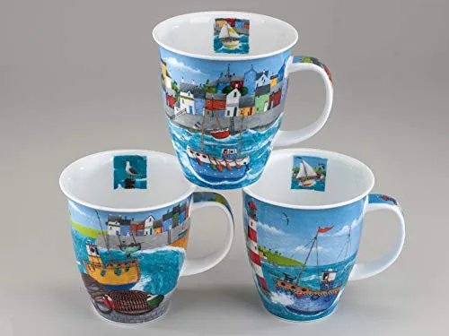 formano Tasse Dunoon Nevis, Porzellan - Maritime Tasse aus Fine Bone China, spülmaschinengeeignet und ideal für Liebhaber maritimer Motive. Füllmenge 480ml für genussvolle Momente.