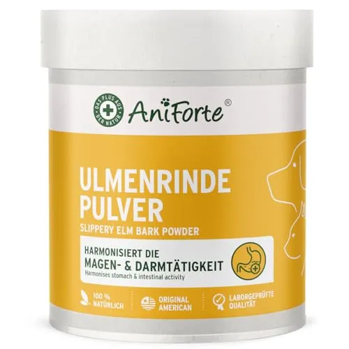 AniForte amerikanische Ulmenrinde Pulver für Hunde und Katzen 250g