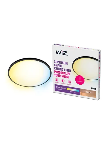 SuperSlim ceiling lamp - WiZ Superslim Deckenleuchte, 14 W, elegantes Design für modernes Wohnen