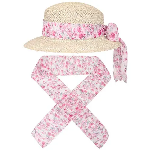 Lipodo Flowers All-in-One Tuch - Lila Accessoire - Vielseitig einsetzbar - Damen - Frühjahr/Sommer pink