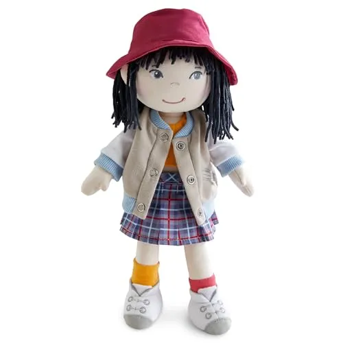HABA Puppe Yuki – Coole 30cm Stoffpuppe für Kleinkinder von HABA