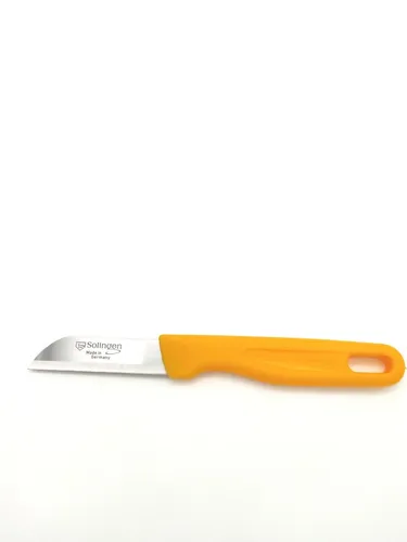 Küchenmesser Obstmesser Brotmesser Edelstahl Solingen Schälmesser Messer orange