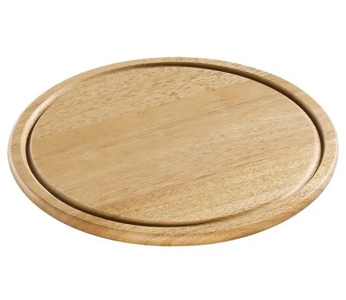 KÄSE- / STEAKPLATTE PLATTE AUS HOLZ HELL 30 CM VON ZASSENHAUS NEU