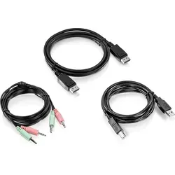 Trendnet KVM Kabelset DisplayPort USB 6 Fuss (TK-CP06) von TRENDnet