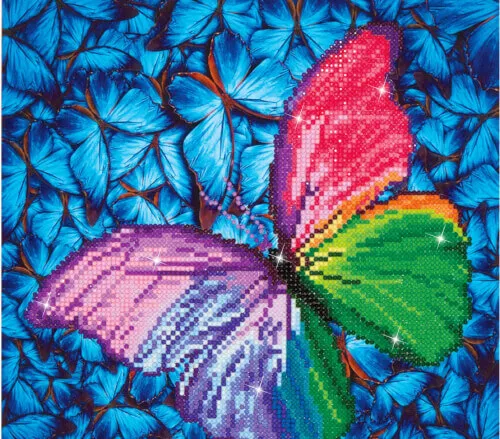 Carletto Diamond Dotz 2524077 Diamond Dotz Schmetterling NEU OVP<