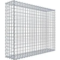 Gabiona Gabionenkorb 80 cm x 100 cm x 20 cm - Einfassungen, Stufen & Mauersysteme – Robuster Gabionenkorb aus verzinktem Drahtgitter für hohen Korrosionsschutz, einfach zu montieren und ideal für kreative Garten- und Landschaftsgestaltung.