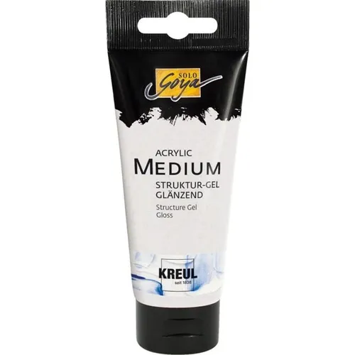 Kreul Solo Goya Acryl Strukturgel Glänzend 100 ml 100ml/6,19 Euro