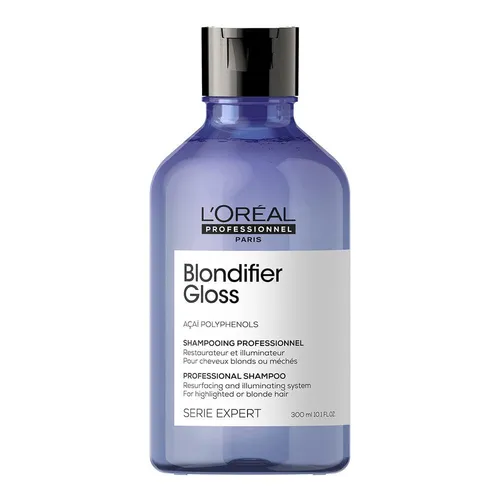 L’Oréal Paris Serie Expert Blondifier Gloss, Frauen, Professionell, Shampoo, Gefärbtes Haar, Blond, 300 ml