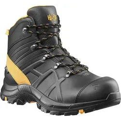Sicherheitsstiefel BLACK EAGLE Safety 54 S3 - Schwarz/Orange, Größe UK 11.5 / EU 47 - Arbeits- & Schutzkleidung mit wasserdichtem GORE-TEX® Futter und durchtrittshemmender Sohle für maximale Sicherheit und Komfort bei jedem Wetter.