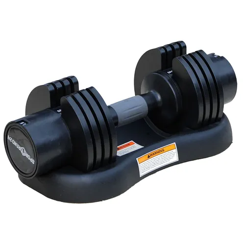 Sporttrend 24® Hantel 12,5KG verstellbar in grau von Sporttrend 24