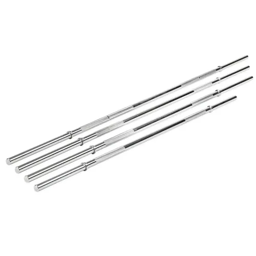 Sport-Thieme Langhantelstange 30 mm - Optimales Ganzkörpertraining - Langhantel für Kraft- und Fitnesstraining, ideal für effektive Übungen wie Kniebeugen und Bankdrücken. Rutschfeste Griff-Flächen sorgen für sicheren Halt.