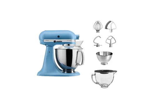 KitchenAid 5KSM175 Artisan Küchenmaschine mit Glasset in blau von KitchenAid