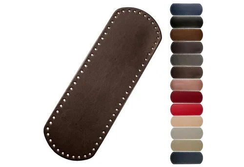 maDDma Kreativset Taschenboden Kunstleder zur Taschenherstellung Boden Tasche, (Einzeln), schokobraun