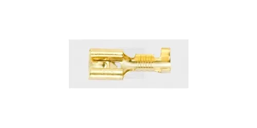 SWG SWG Flachsteckhülse mit Rastnase 1,5-2,5 mm² Autopolitur