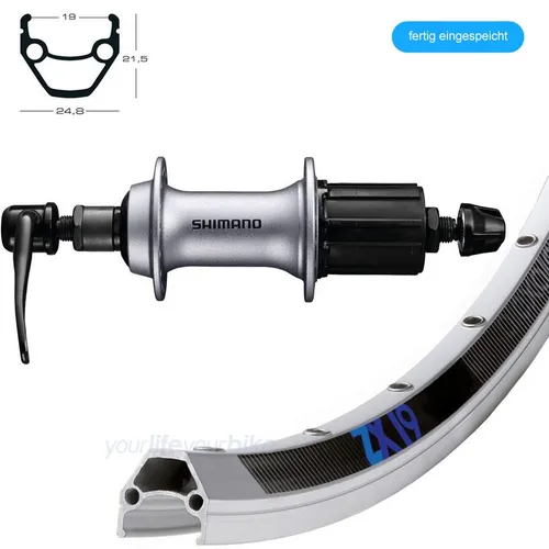 H-Rad Acera T3000 28x1.75 - Sonstiges Fahrradzubehör mit langlebiger Aluminiumkonstruktion für optimale Leichtigkeit und Robustheit – ideal für eine verbesserte Radfahr-Erfahrung.