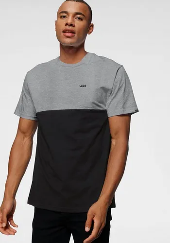 Vans T-Shirt COLOR BLOCK - Rundhalsshirt mit coolem Farbblock-Design und Logoprint, bietet hohen Tragekomfort durch softes Material – perfekt für jeden Tag!