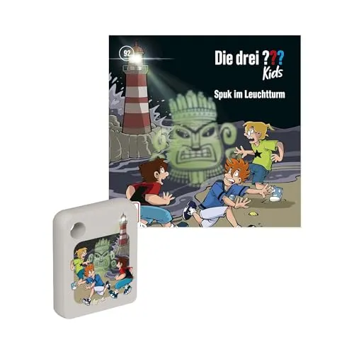 Hörspiel Die drei ??? Kids - Spuk im Leuchtturm - Spannendes Hörspiel für Kinder und Jugendliche mit einem aufregenden Abenteuer im Leuchtturm. Ideal für die Musikbox oder als Streamingbox-Speicherkarte.
