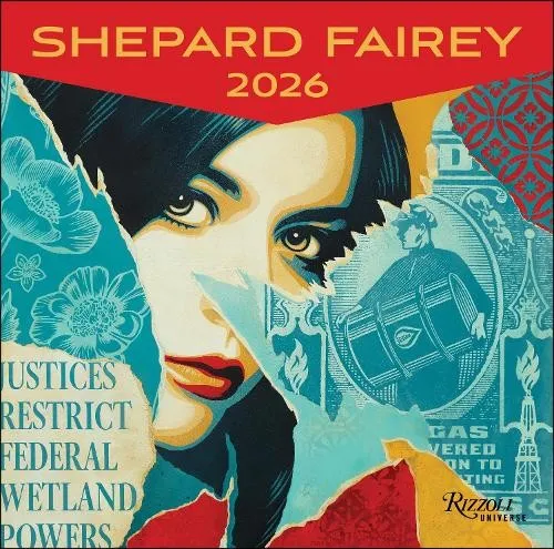 Shepard Fairey 2026 Wall Calendar