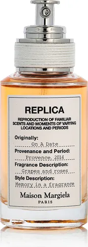 Maison Margiela REPLICA On A Date Eau de Toilette 30 ml - Eau de Toilette für unvergessliche Dates, inspiriert von der Provence mit blumigen und fruchtigen Noten. Der Unisex-Duft weckt Erinnerungen an Verführung und Glück.