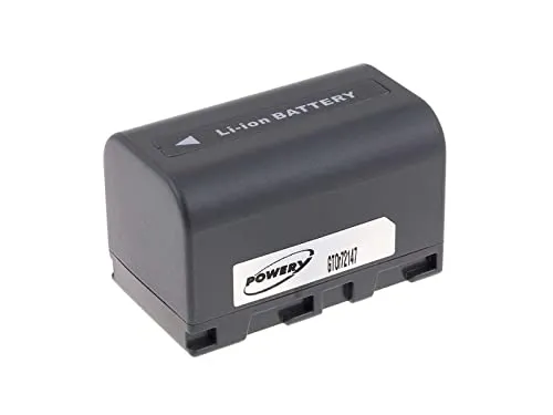 Powery Akku für JVC Typ BN-VF815U - Kamera-Akkus: Hochwertiger 1600mAh Li-Ion Akku für JVC Videokameras, ideal als Ersatz oder Zusatzakku mit langer Lebensdauer und Sicherheitsfunktionen.