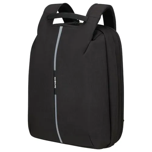 Samsonite Securipak - Erweiterbarer Reise-Rucksack 15.6 Zoll, 45 cm, 25.5-30 L, Schwarz