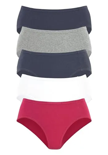 PETITE FLEUR Damen Jazz-Pants Slips 5er-Pack von Petite Fleur