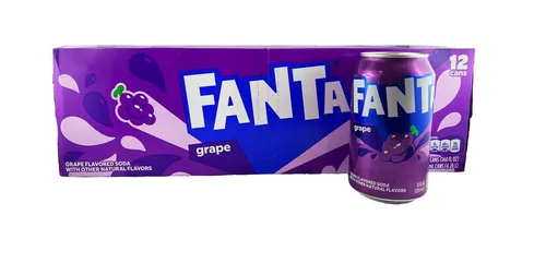 Fanta USA Grape Weintraube 0,355l Inkl. Pfand MHD 26.01.26 12