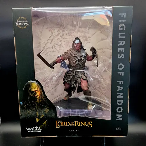 Der Herr der Ringe - Lurtz PVC Statue 25 cm - Aufsteller & Figuren, detailreiche lizenzierte Reproduktion von Weta Workshop für Sammler und Fans.