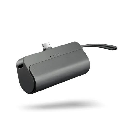 X4-LIFE plug-in Powerbank 5.000 mAh schwarz