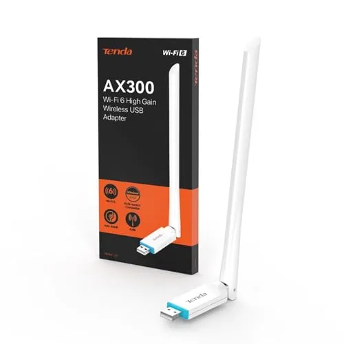 Tenda WLAN USB Stick Adapter für PC AX300 U2