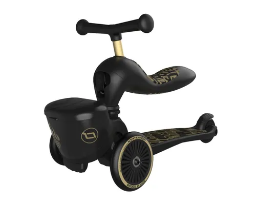 Scoot and Ride Lauflernhilfe - Lauflernwagen mit integrierter Transportbox für Spielsachen, ideal für Kinder ab 9 Monaten, fördert Gleichgewicht und Koordination.