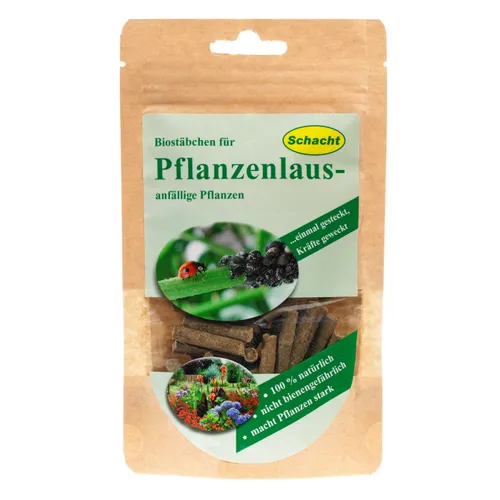 Schacht Biostäbchen Pflanzenlaus 50g von F.Schacht GmbH & Co. KG
