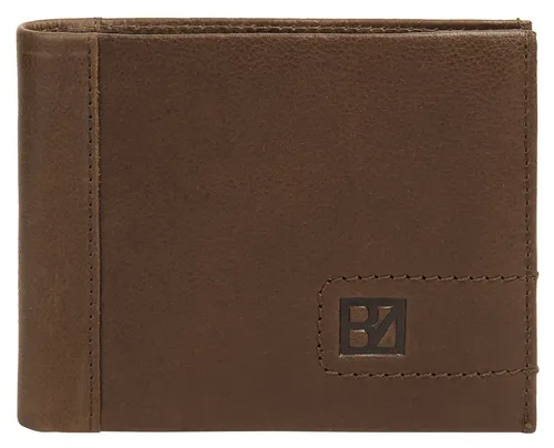Bodenschatz Geldbörse im Querformat Echt Leder Herren