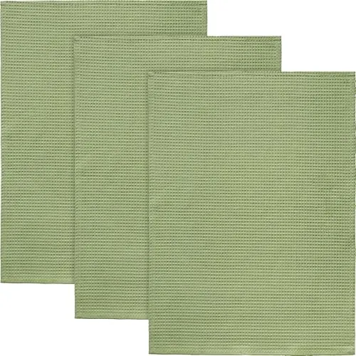 Erwin Müller Geschirrtuch 3er-Pack Piqué salbei Größe 50x70 cm