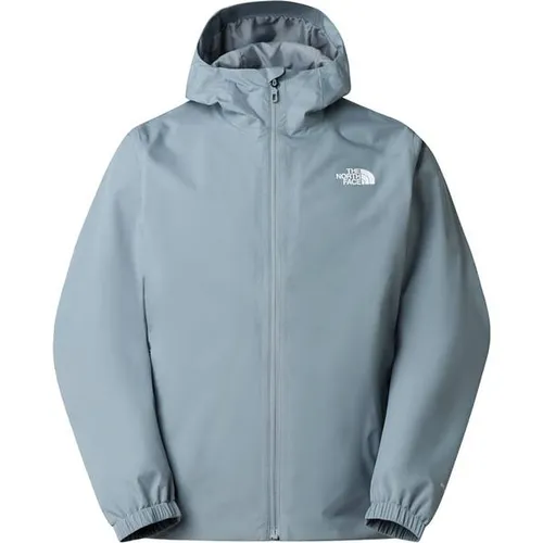 THE NORTH FACE M QUEST MONO JACKET Herren Funktionsjacke Gr. L - Sportliche Funktionsjacke in monument grau aus leichtem, atmungsaktivem Material. Ideal für aktive Einsätze und wetterfeste Flexibilität. Maschinenwaschbar für einfache Pflege.