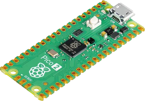 RASP PI PICO 2 - Raspberry Pi Pico 2, RP235x, Cortex-M33, microUSB