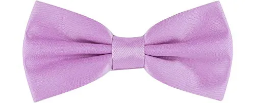 Ladeheid Fliege Kinder Jungen mit einstellbarem Band für Anzug festlich Kinderfliege Mode für Jungs MJ (10cm x 5cm) (10cm x 5cm, Lila)